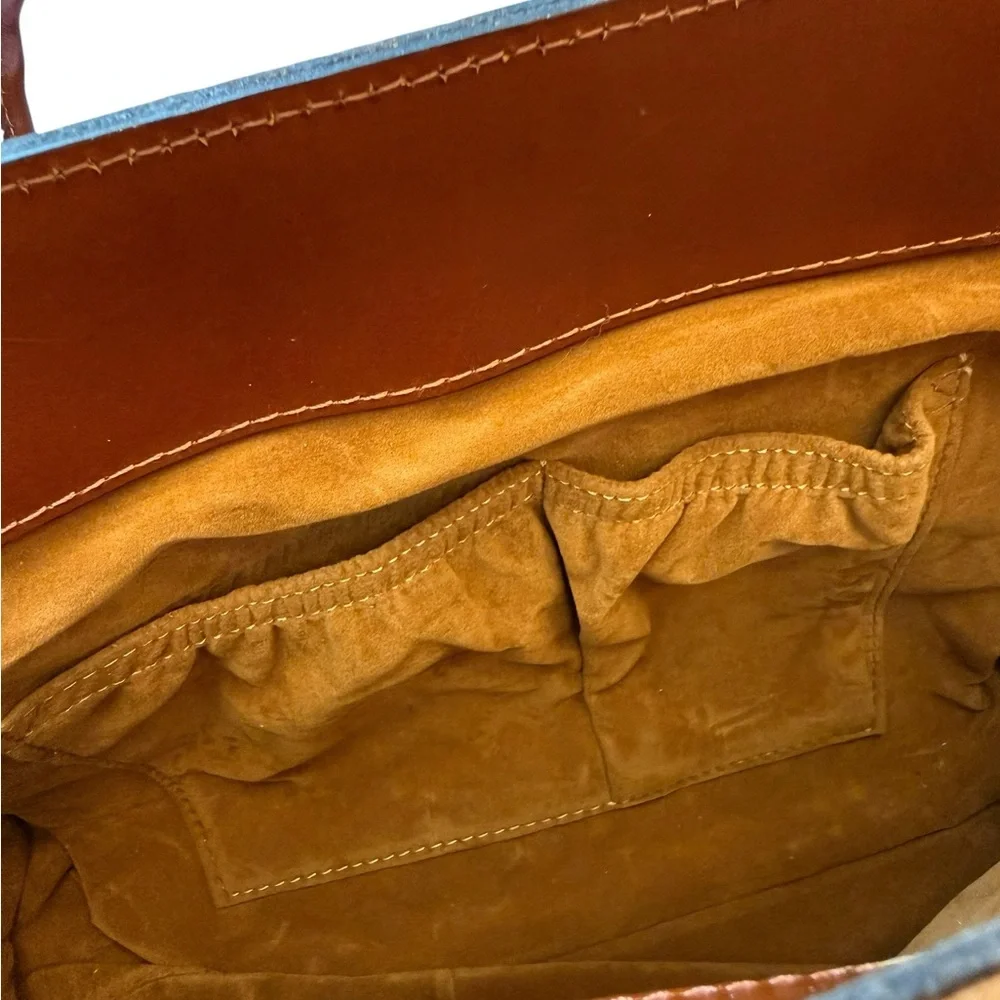 Patricia Nash‎ Vienna Satchel Handbag Tan Tooled Leather Floral Bag NEW Luxury